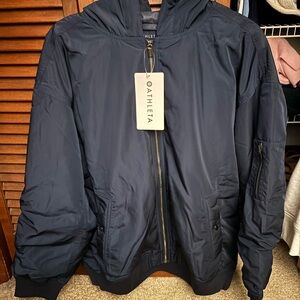 Athleta Women's Navy Bomber Jacket